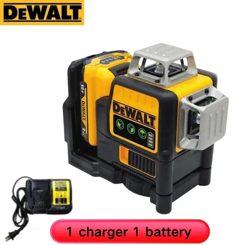 360 Degree Green Laser Level 12V Lithium Measuring Tool