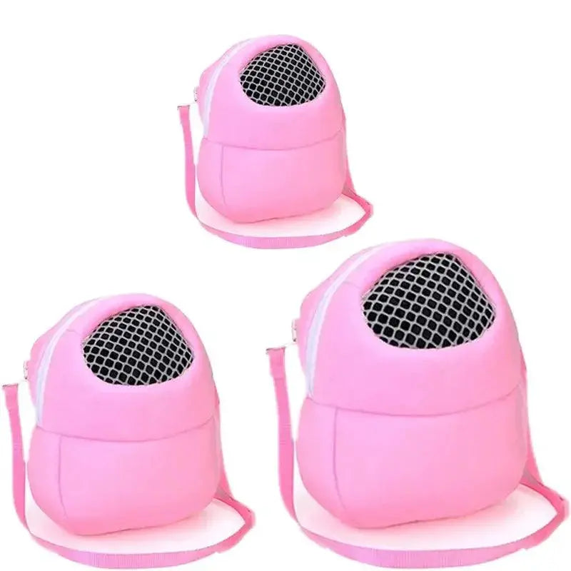 Cozy Velvet Pet Carrier Safe And Stylish Travel Bag