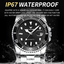 Luxury Automatic Skeleton Mens Watch