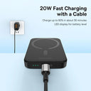 Baseus Magnetic Wireless Charger Power Bank Compact Fast Charging