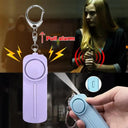 130dB Personal Safety Alarm Keychain Reliable Alarm Light