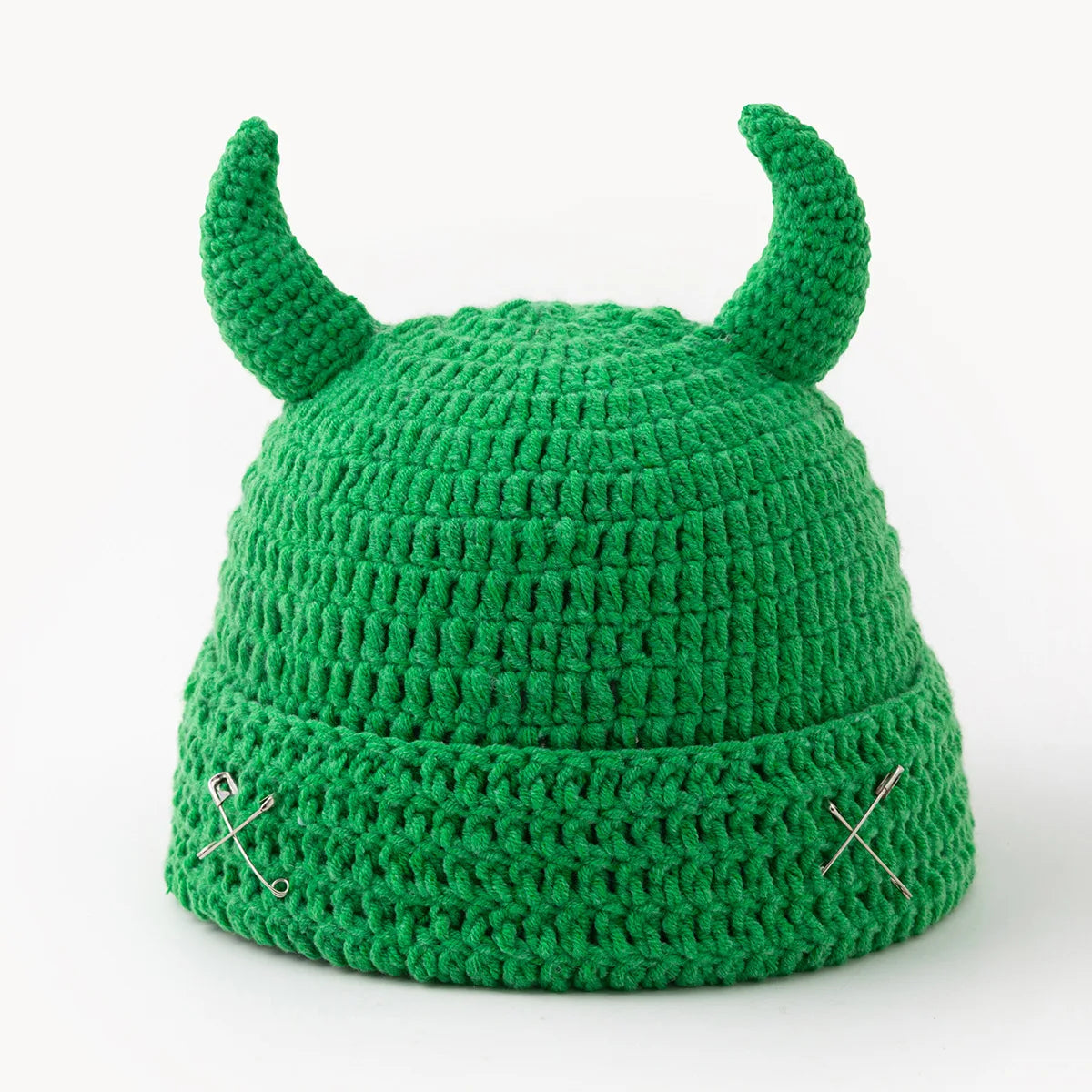 Devil Horn Wool Knit Hat