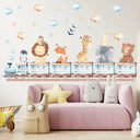 Removable Nordic Animal Decals for Kids