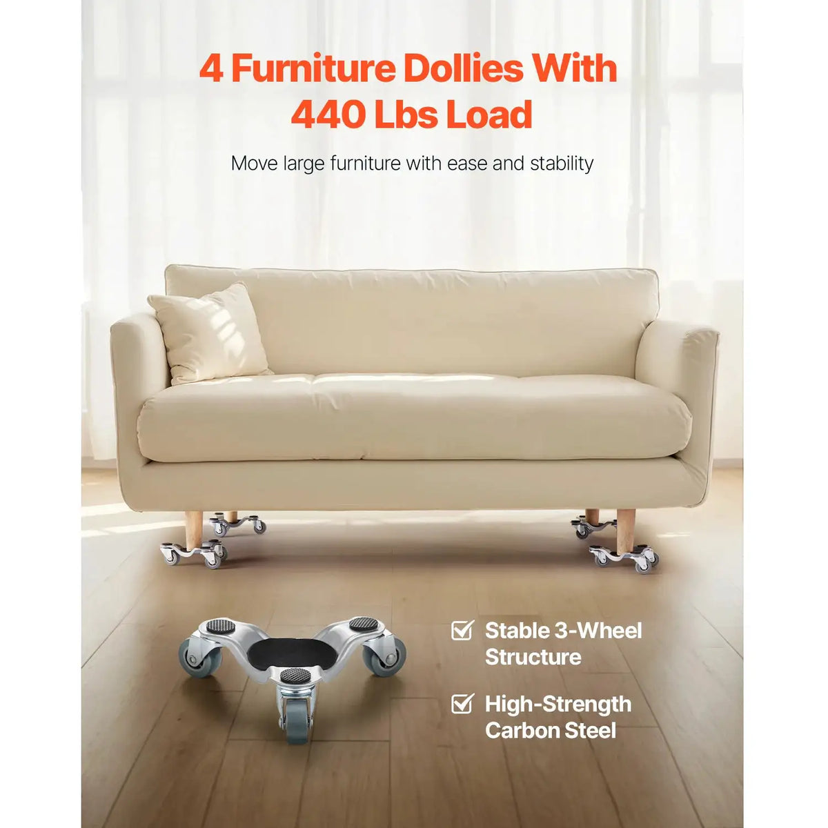 Heavy Duty Piece Furniture Dolly Kit — product image 2