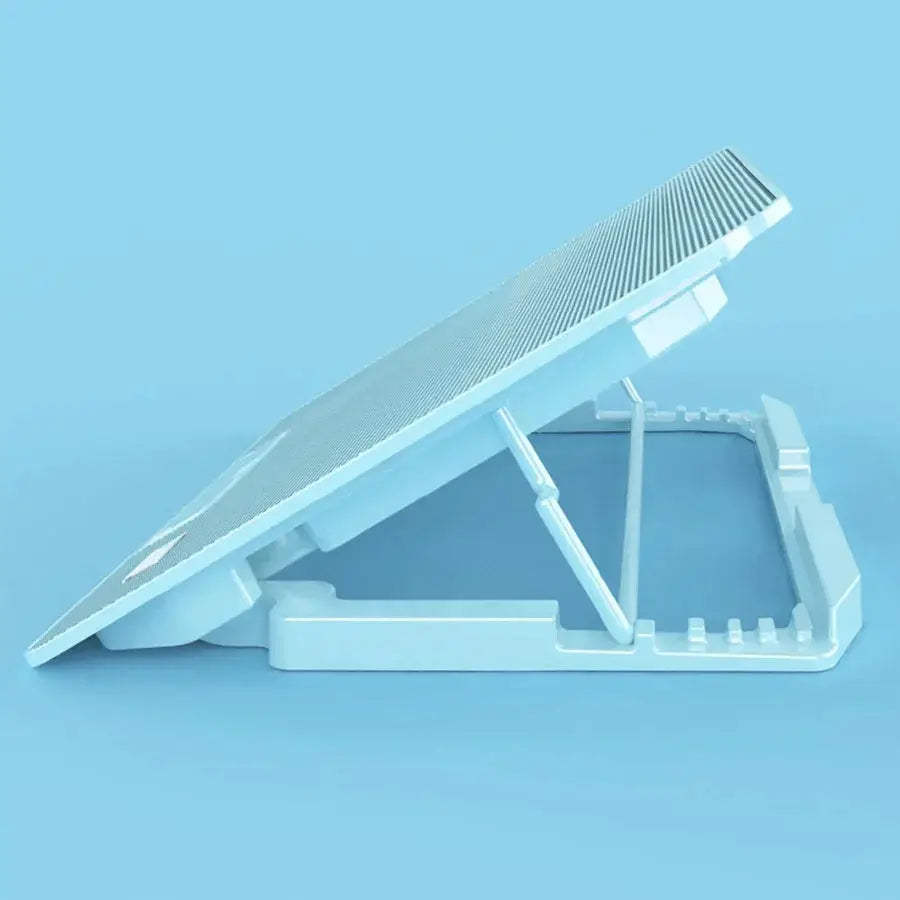 Laptop Cooling Base Pad With Adjustable Holder And Support