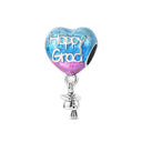 Charm Sterling Silver Happy Graduation
