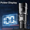 Tactical LED Flashlight - Type C Rechargeable Zoom