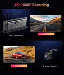 4K Front Lens Dash Cam For Drivers With GPSCarPlay