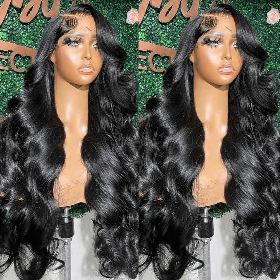 Glueless 13x6 HD Lace Frontal Body Wave Wig For Women