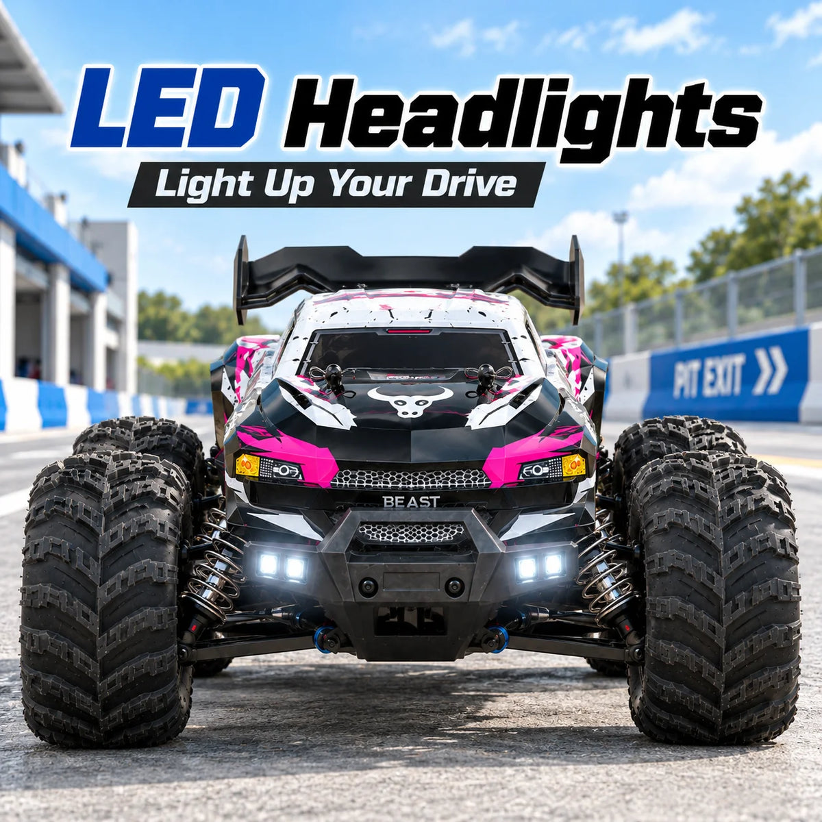 ZNLYRION Brushless RC Off-Road Monster Truck Adjustable Remote — product view 7