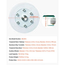 Smooth Spin Glass Lazy Susan