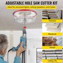 Premium Adjustable Hole Saw Kit