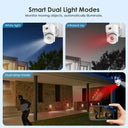 8MP Dual Lens Outdoor Security Camera With Night Vision