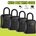 Waterproof Key Lock Box Outside Combination Password Metal Key