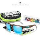 KDEAM Unisex Polarized Sunglasses Stylish Square Design 55mm