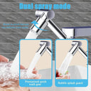 Rotating Metal Aerator Effortlessly Adjustable Water Saver