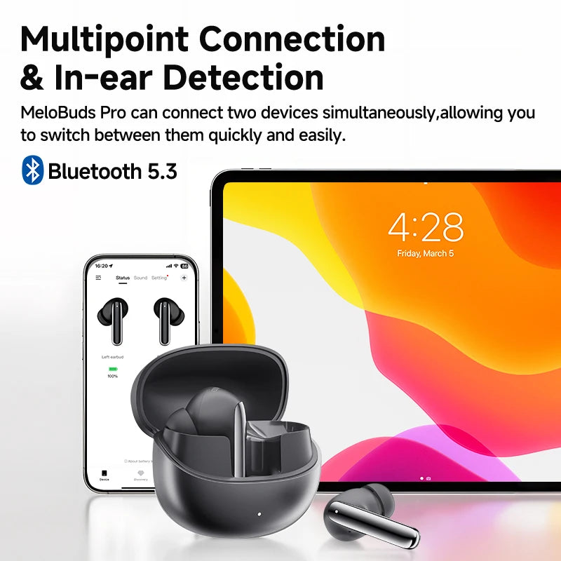 QCY MeloBuds Pro ANC Bluetooth