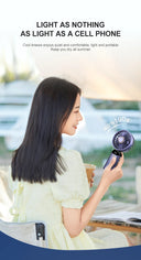USB Handheld Mini Fan Foldable Portable Neck Hanging Fans