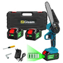 Gisam Electric Chainsaw Fast Cutting for Woodworking Gardening