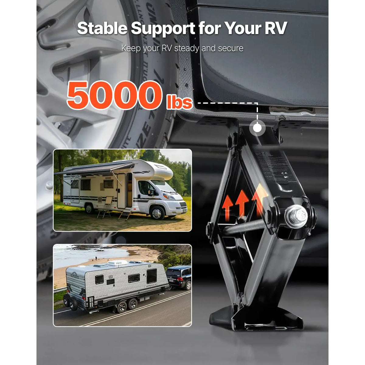 Heavy Duty RV Scissor Stabilizer Jack — product image 2