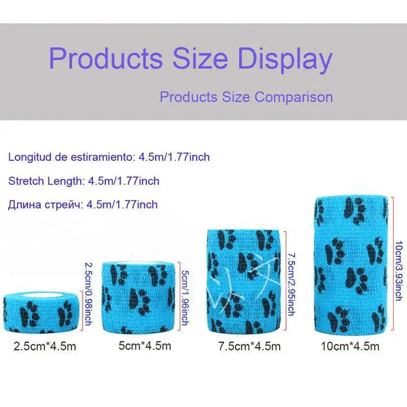 COYOCO Colorful Elastic Athletic Tape Wraps For Sports
