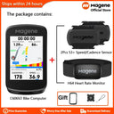 Magene C606 V2 GPS Bike Computer Touchscreen WiFi Cycling Speedometer Cycle Stopwatch Odometer Bluetooth Ant