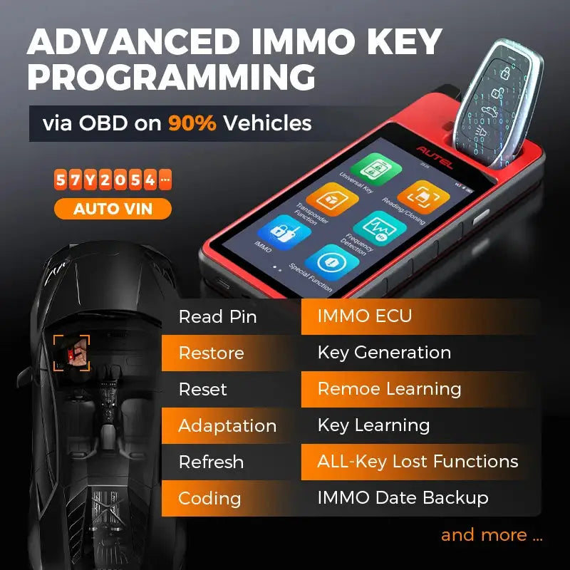 Autel MaxiIM Key Fob Programmer Immobilizer Tool Key Creation IMMO — product view 3