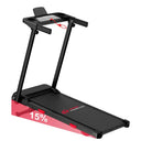 Foldable Home Treadmill With Incline And Handlebar 3HP Quiet LED