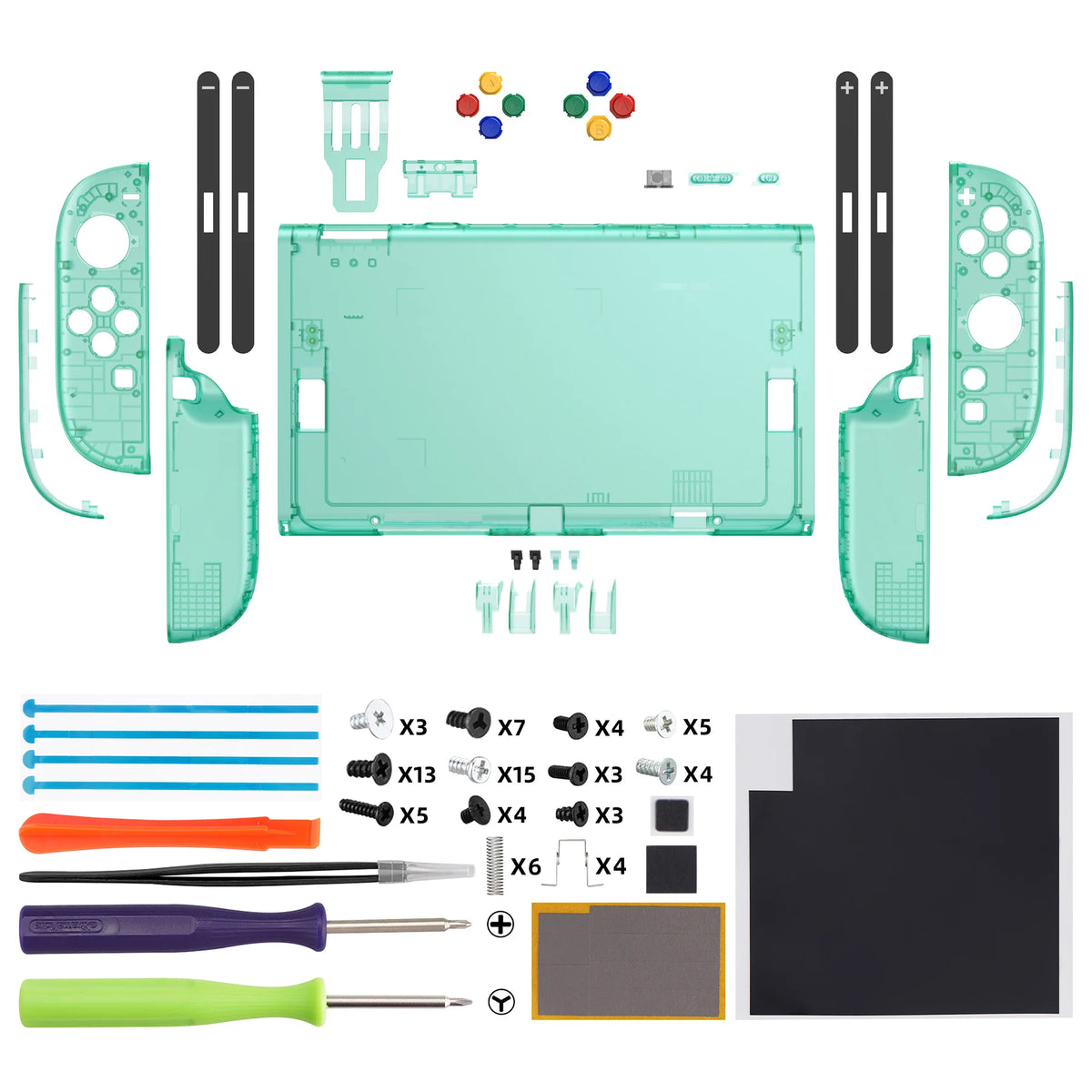 eXtremeRate DIY Replacement Shell Buttons