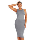 Seamless U Backless Bodysuit Dress for Women Tummy Control