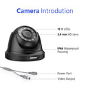 Annke 1080P HD TVI Surveillance Camera Dome Outdoor CCTV