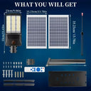 Outdoor Solar Security Flood Light