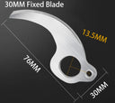 30mm SK5 Electric Pruning Shears Replacement Blades Garden
