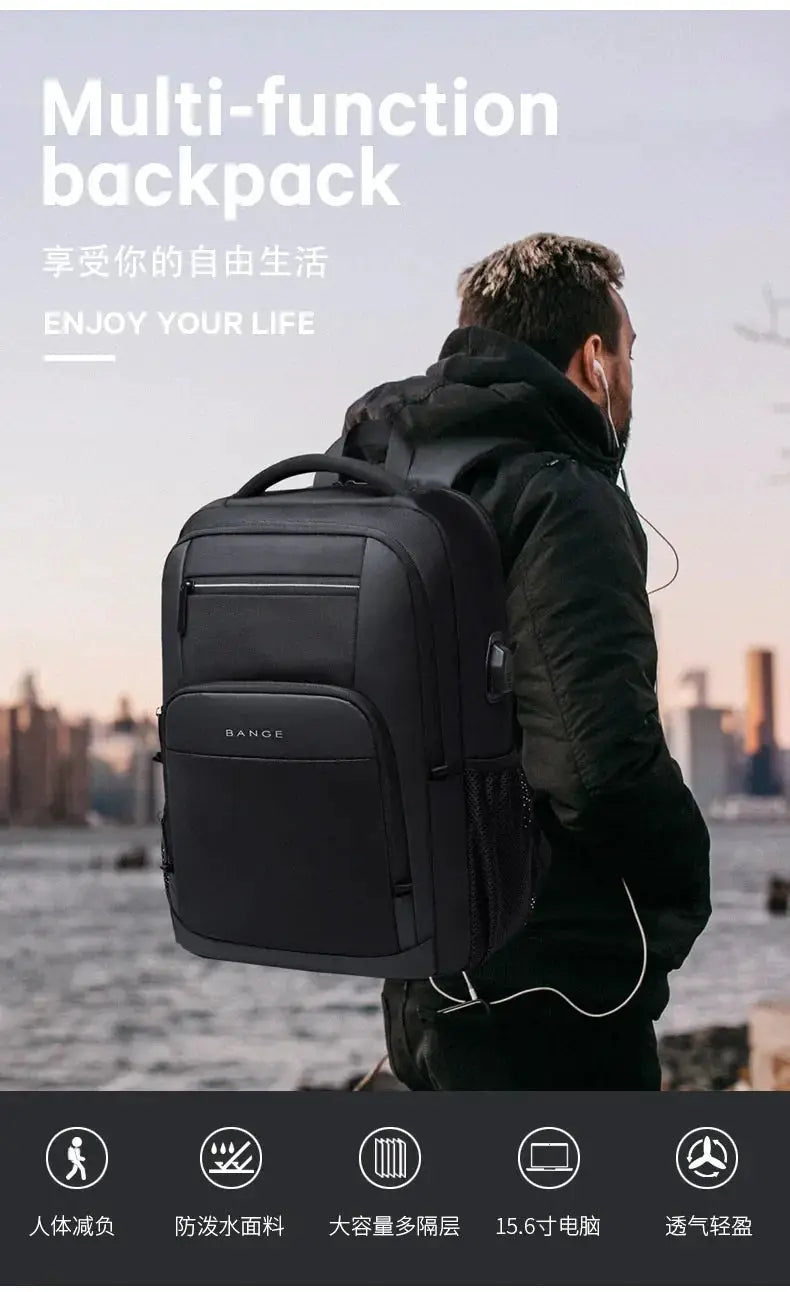 Durable Laptop Backpack for Work Travel — product view 8