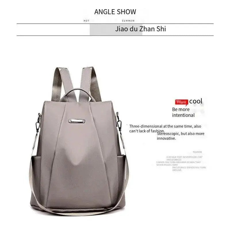 Stylish Waterproof Anti Theft Backpack Women Large Capacity