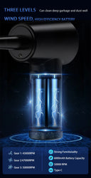 50000 RPM Compressed Air Duster Wireless Portable Cleaner