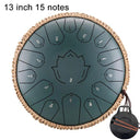 Hluru Music Drum 15 Notes Glucophone Steel Tongue Drum