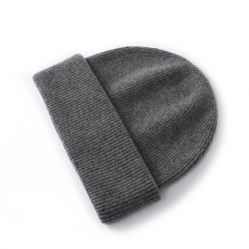 Wool Thermal Knit Winter Hat