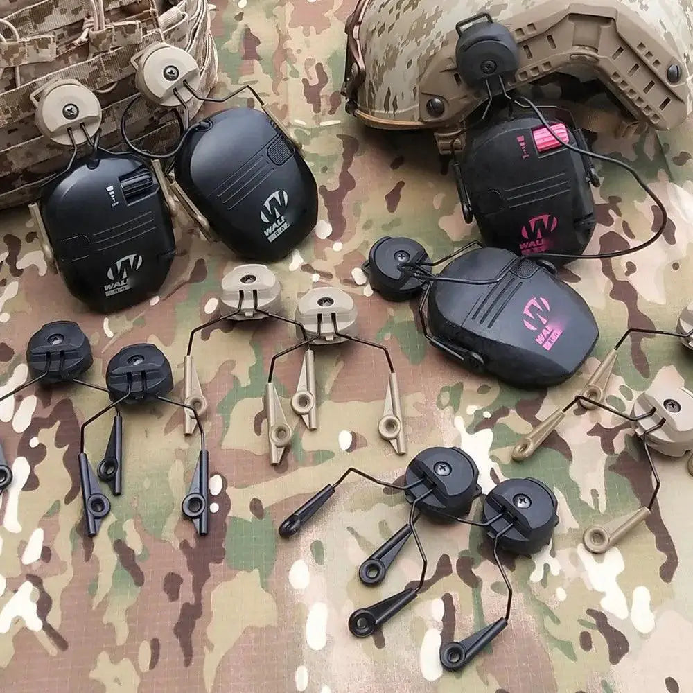 Hearangel Tactical Earmuff Rail Adapters For Walker Gear