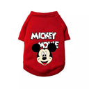 Disney Mickey Warm Dog Hoodie for Small to Medium Pets