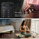 Uhoofit R10 Smart Ring with Charging Dock Men Women Health Sleep Heart Rate Monitoring IP68 & 5ATM Waterproof Multi-sport Mode