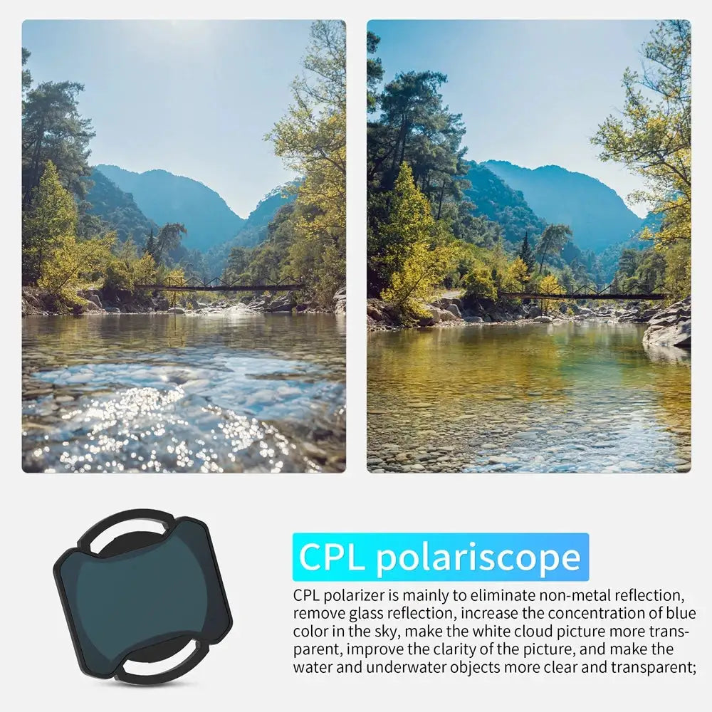 RCSTQ ND Filter For DJI Avata 2 Optical Glass Lenses Adjustable Filter Set ND8 ND16 ND32 ND64 UV CPL Drone Lens Accessories