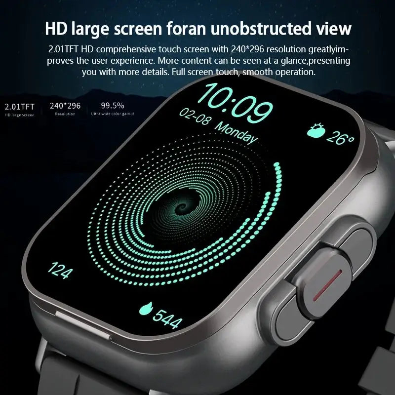 Smartwatch Health Monitor Earbuds