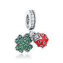 Sterling Silver Charm Firefly Butterfly