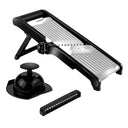 Adjustable Mandoline Slicer with Food Holder, Stainless Steel