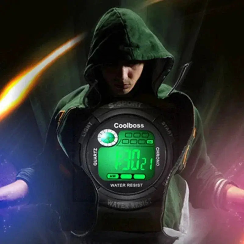Youthful Military Sports Digital Watch For Active Kids