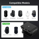 RGB Magnetic Mouse Dock Secure Cable Hub