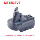 For Makita Milwaukee Bosch 18V Battery Adapter For Dyson V6 V7 V8