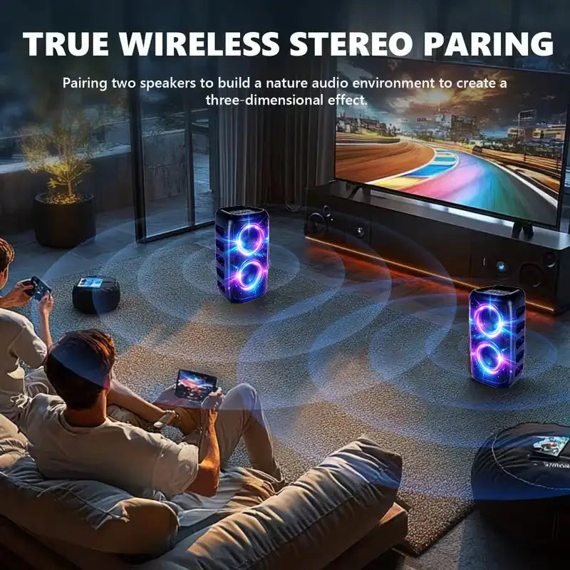 Portable Bluetooth Karaoke - Speaker — product view 8