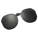 Trendy Women's Clip-on Polarized Sunglasses with UV Protection